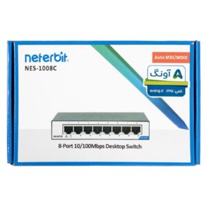 سوئیچ شبکه 8 پورت نتربیت مدل NES-1008C