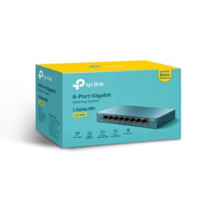 Tplink LS108G 8-Port 10/100/1000Mbps Desktop Network Switch